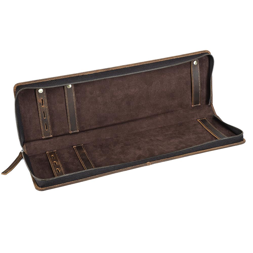 CONTACT S FAMILY Retro Leather Tie Organizer Box for Men Tie Cuff Links Holder Travel Case Storage Display Zipper Pouch Handmade кавовий
CONTACT S FAMILY Retro Leather Tie Organizer Box for Men Tie Cuff Links Holder Travel Case Storage Display Zipper Pouch Handmade кавовий