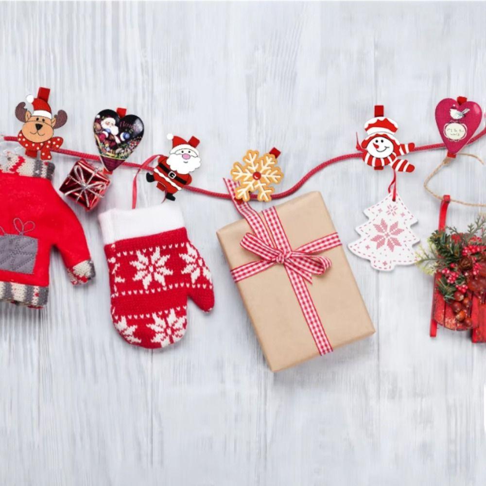 6PCS/SET Cartoon Santa Claus Wood Clips Snowman/Elk Christmas Tree DIY Clips Photo Wall Decor Style E
6PCS/SET Cartoon Santa Claus Wood Clips Snowman/Elk Christmas Tree DIY Clips Photo Wall Decor Style E