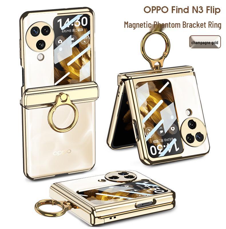 Чехол для Oppo FindN3 Flip: Складной экран, Магнитный шарнир, Прозрачная кольцевая пряжка, Защита от падений, Тонкий дизайн OPPO Find N3 Flip
Чехол для Oppo FindN3 Flip: Складной экран, Магнитный шарнир, Прозрачная кольцевая пряжка, Защита от падений, Тонкий дизайн OPPO Find N3 Flip