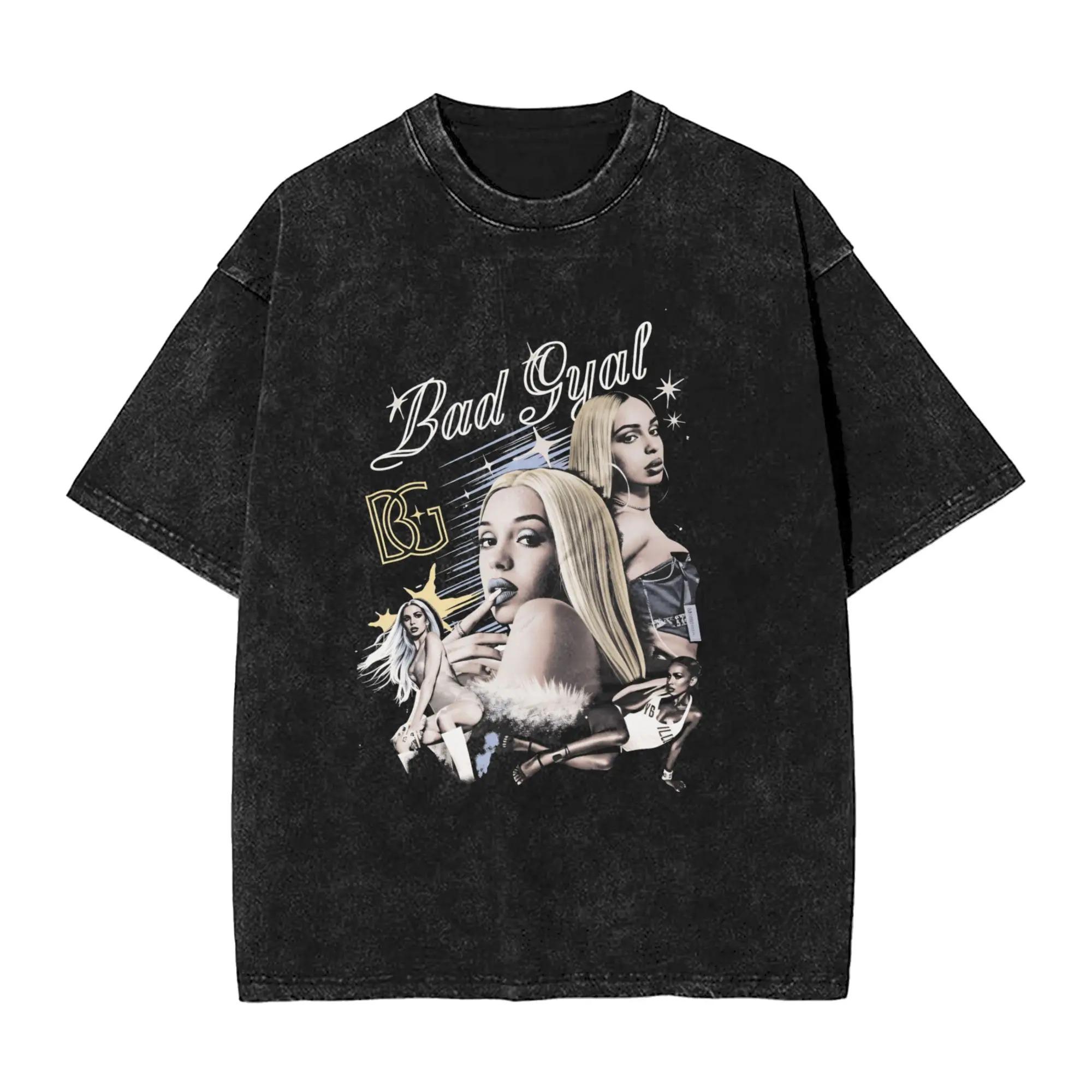 hot sale Bad Gyal Graphic Print vintage Washed Couple Tshirt Unisex Women Streetwear Fashion Oversized Top Cotton Summer New Tees S
hot sale Bad Gyal Graphic Print vintage Washed Couple Tshirt Unisex Women Streetwear Fashion Oversized Top Cotton Summer New Tees S