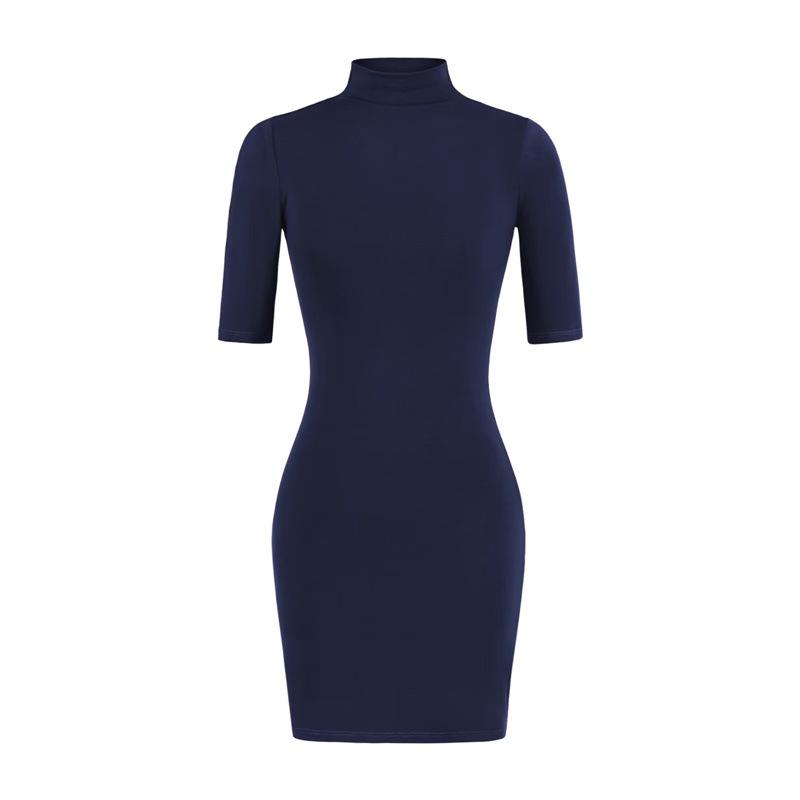 Women s Red High Neck Bodycon Dress - Slim Fit, Stretchy, Mid-Sleeve, Waist-Cinched, Short, Figure-Flattering M
Women s Red High Neck Bodycon Dress - Slim Fit, Stretchy, Mid-Sleeve, Waist-Cinched, Short, Figure-Flattering M
