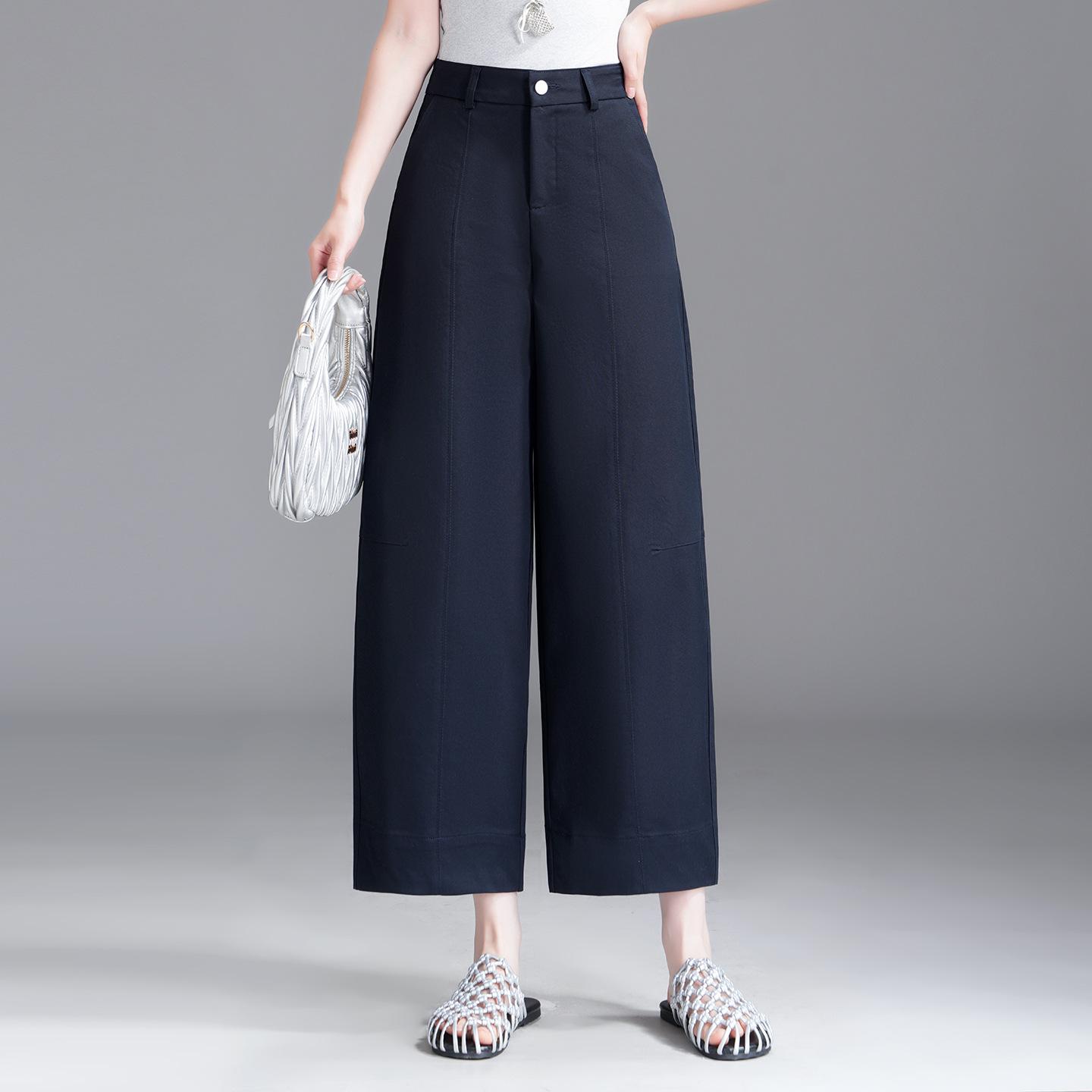 Beige High-Waisted Slimming Loose Nine-Point Pants - Women s Versatile and Casual, Spring 2026. 2XL темно-синього кольору
Beige High-Waisted Slimming Loose Nine-Point Pants - Women s Versatile and Casual, Spring 2026. 2XL темно-синього кольору