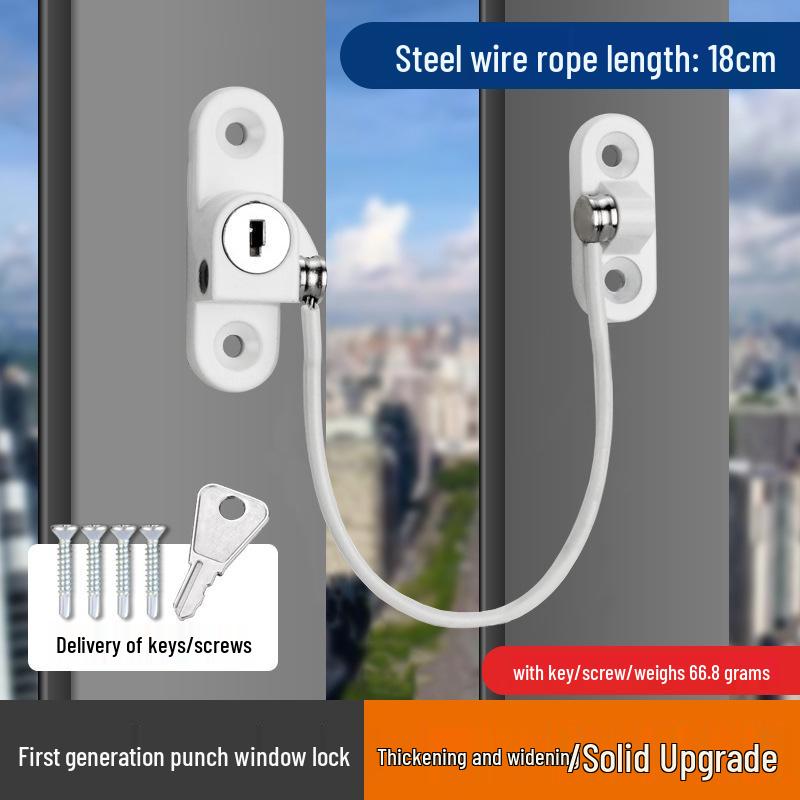 Замок на окно из нержавеющей стали без сверления, защелка для детской безопасности и защиты от кражи
Замок на окно из нержавеющей стали без сверления, защелка для детской безопасности и защиты от кражи