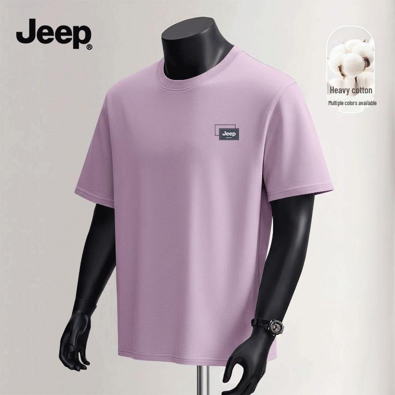 JEEP Men s Pure Cotton Crew Neck T-Shirt with Chest Logo S
JEEP Men s Pure Cotton Crew Neck T-Shirt with Chest Logo S