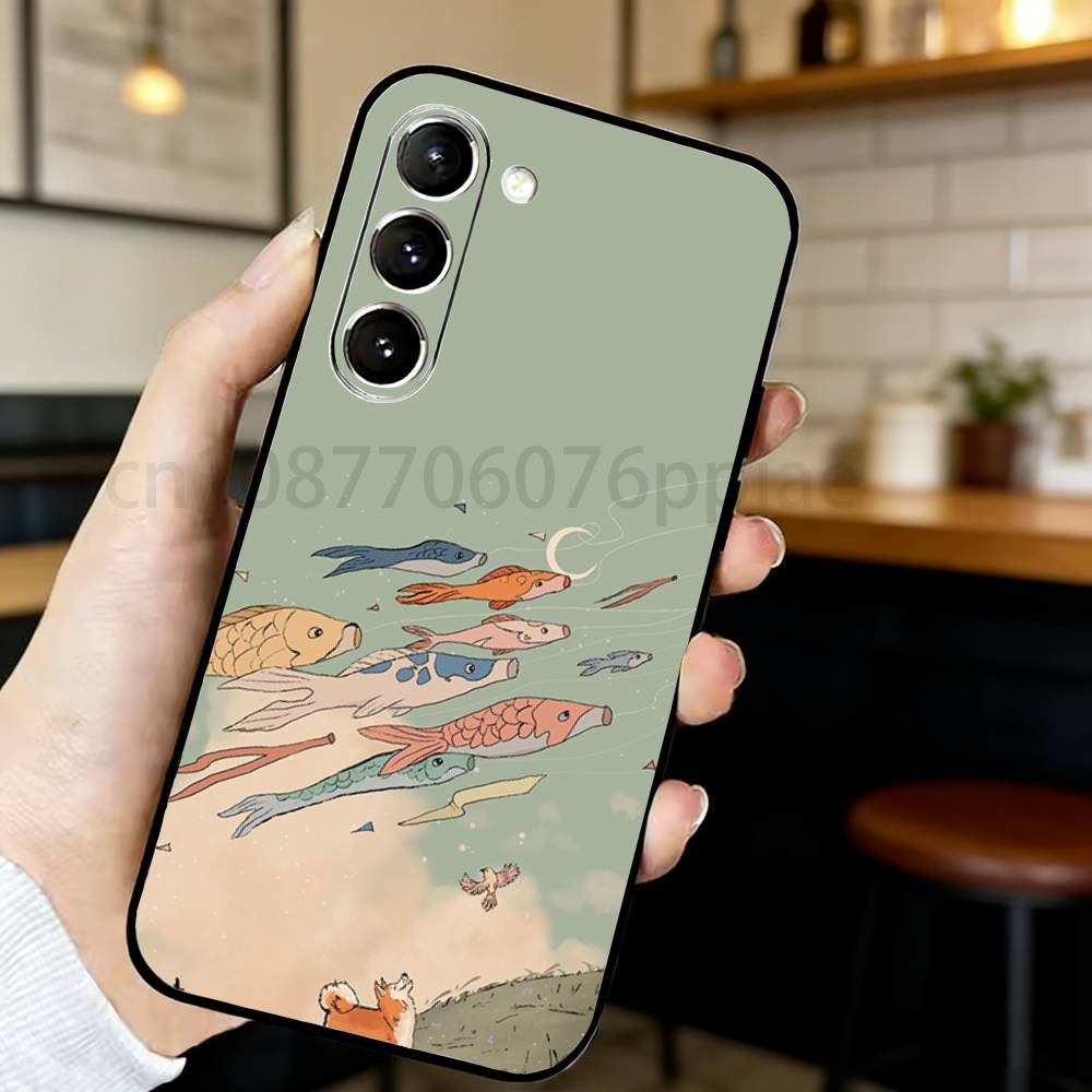 Koinobori Phone Case For Samsung S20,21,22,23,24,25,26 plus,ultra Silicone Cover Samsung S25
Koinobori Phone Case For Samsung S20,21,22,23,24,25,26 plus,ultra Silicone Cover Samsung S25