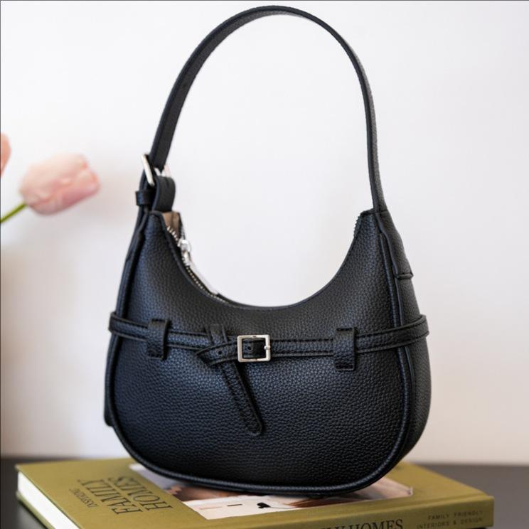 Niche Design Portable Underarm Bag Women S Retro Commuter Bag Versatile Shoulder Messenger Bag чорний
Niche Design Portable Underarm Bag Women S Retro Commuter Bag Versatile Shoulder Messenger Bag чорний