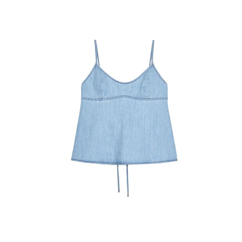 Za Sling Bow Top 5252063 Pajamas Style Comfortable Mid Waist Casual Jeans 5252042 Blue Tops L
Za Sling Bow Top 5252063 Pajamas Style Comfortable Mid Waist Casual Jeans 5252042 Blue Tops L