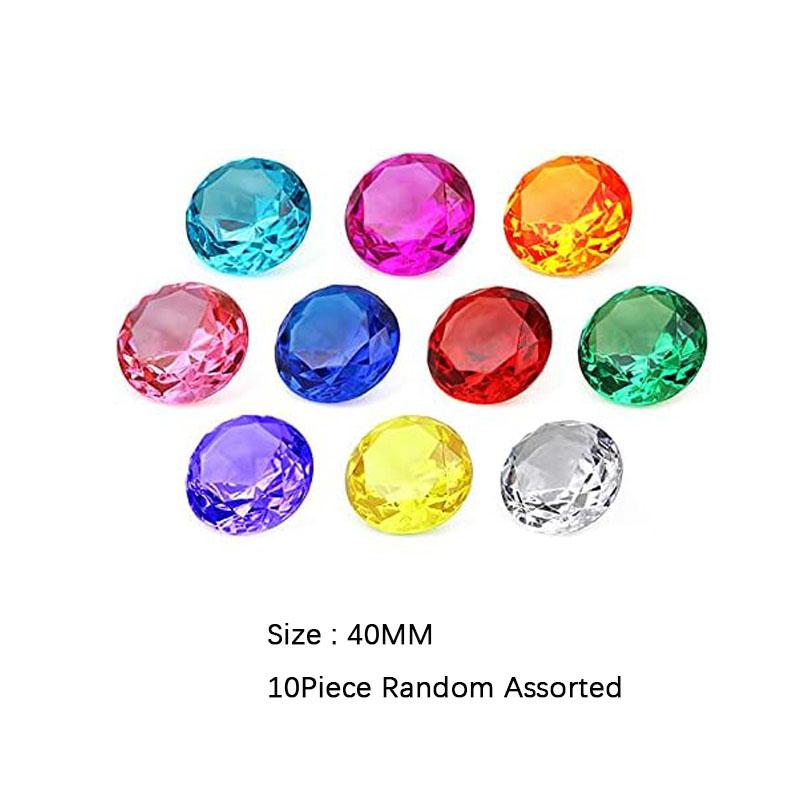 10PCS Clear Diamonds Crystals Acrylic Gems 40MM Pirate Treasure Toys Kids Birthday Party Favors Goodie Bags Halloween Gifts
10PCS Clear Diamonds Crystals Acrylic Gems 40MM Pirate Treasure Toys Kids Birthday Party Favors Goodie Bags Halloween Gifts