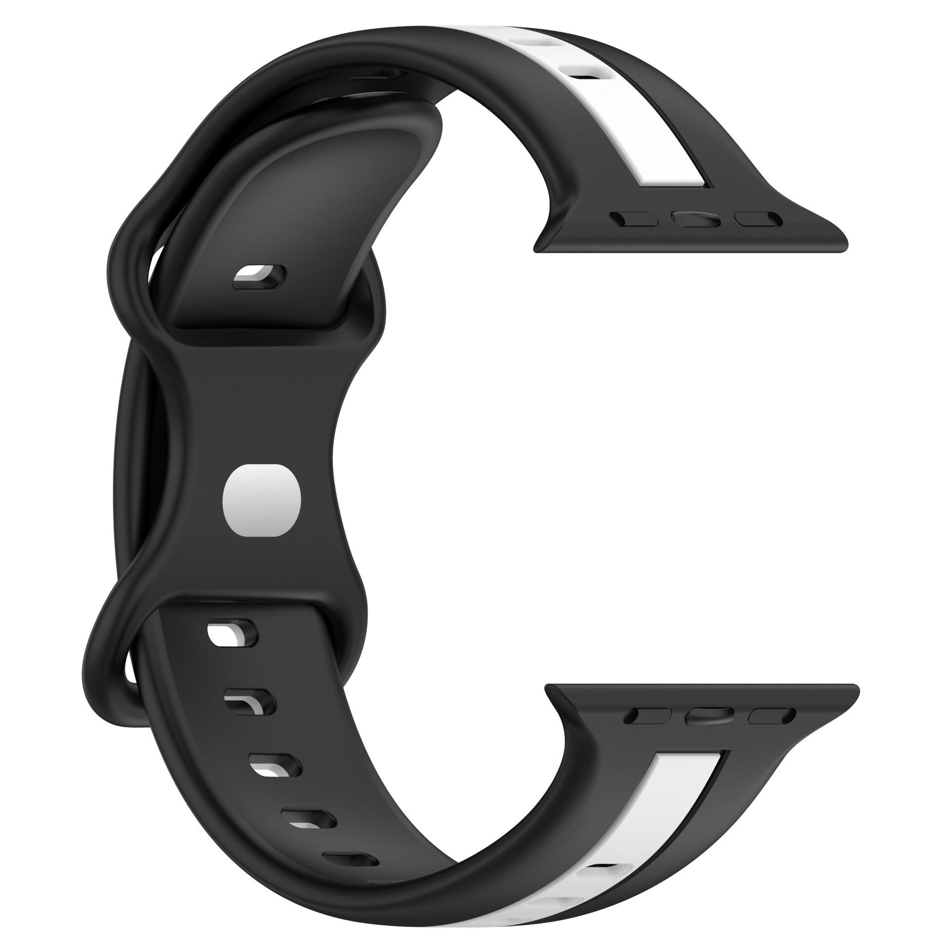 KALEBOL Dual Color Silicone Strap for Apple Watch Series 10 9 8 7 SE 6 5 4 3 2 1 42mm 41mm 40mm 38mm Butterfly Buckle Watch Band Blackish Green
KALEBOL Dual Color Silicone Strap for Apple Watch Series 10 9 8 7 SE 6 5 4 3 2 1 42mm 41mm 40mm 38mm Butterfly Buckle Watch Band Blackish Green