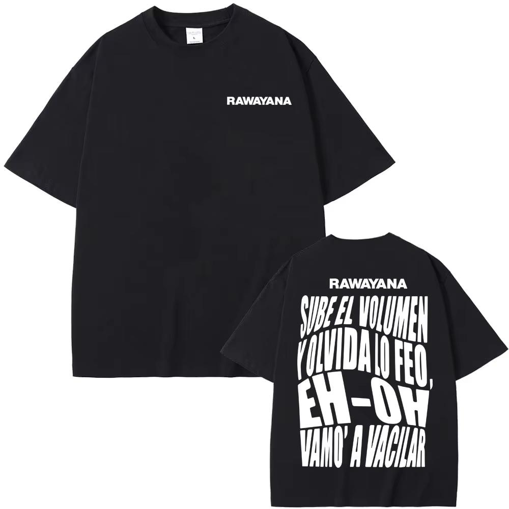 Band Rawayana Album Letters Print Tee Shirt Men Women Clothing Harajuku Gothic High Street T-shirt Summer O-Neck Cotton T Shirts 5XL
Band Rawayana Album Letters Print Tee Shirt Men Women Clothing Harajuku Gothic High Street T-shirt Summer O-Neck Cotton T Shirts 5XL