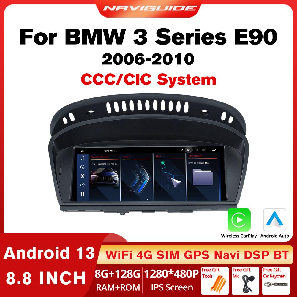 8,8-дюймовый беспроводной автомобильный радиоприемник Carplay для BMW 3 Seires E90 LHD 2006-2012 CCC CIC система Android 13 GPS мультимедийный видеоплеер FM BT
8,8-дюймовый беспроводной автомобильный радиоприемник Carplay для BMW 3 Seires E90 LHD 2006-2012 CCC CIC система Android 13 GPS мультимедийный видеоплеер FM BT