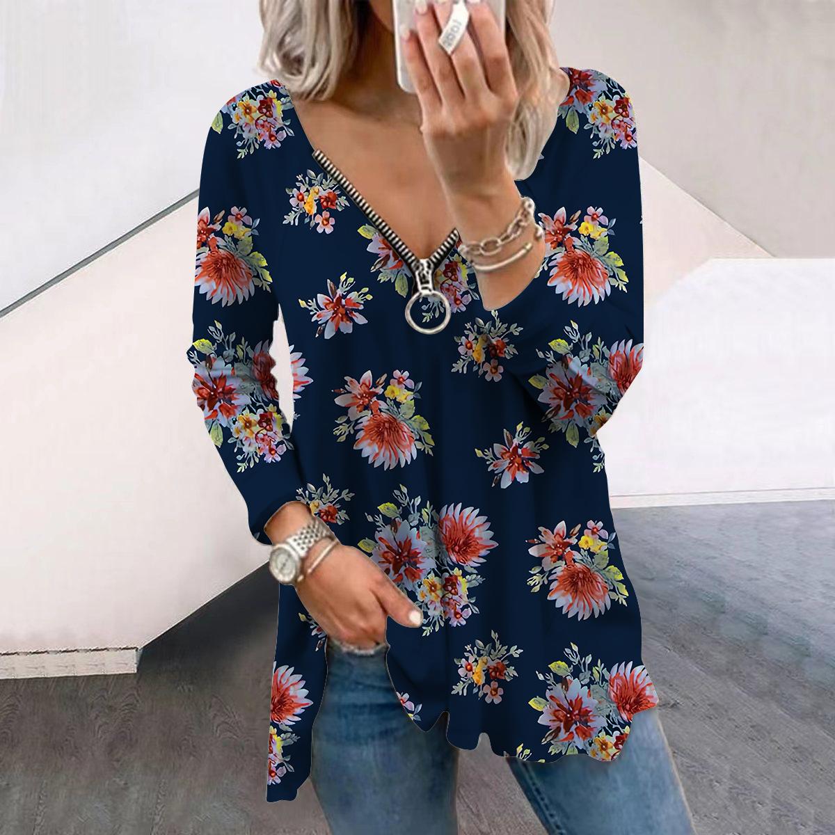 Женские осенние цветочные фиолетовые пионы с длинным рукавом, свободные футболки с V-образным вырезом, большие размеры, удобные блузки 8XL красный
Женские осенние цветочные фиолетовые пионы с длинным рукавом, свободные футболки с V-образным вырезом, большие размеры, удобные блузки 8XL красный