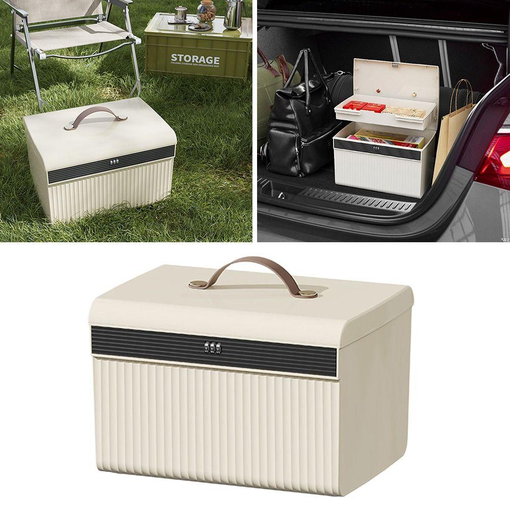 Three Digit Lock Box Two Layers Cash Jewelry Organizer Case Household Storage Box Home Office Small
Three Digit Lock Box Two Layers Cash Jewelry Organizer Case Household Storage Box Home Office Small