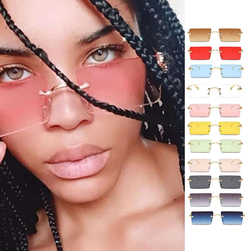 Новые модные безрамные квадратные солнцезащитные очки, персонализированные металлические декоративные трендовые солнцезащитные очки one size чёрный
Новые модные безрамные квадратные солнцезащитные очки, персонализированные металлические декоративные трендовые солнцезащитные очки one size чёрный