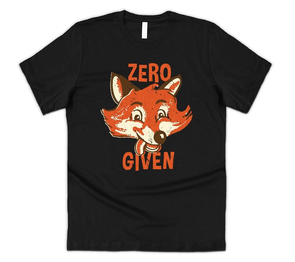 Zero Fox Given T-shirt Top Retro Vintage Animal Lovers Funny Graphic Mens Pun M
Zero Fox Given T-shirt Top Retro Vintage Animal Lovers Funny Graphic Mens Pun M