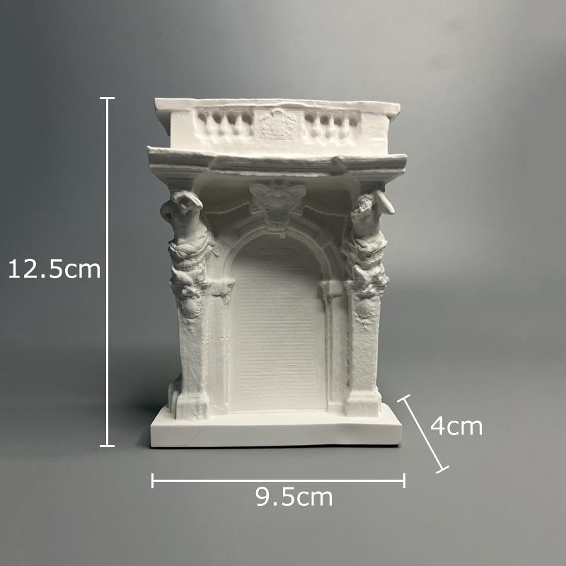 Baroque Architectural Stone Door Plaster Statue Table Decoration Creative Ornaments Baroque Style Sculpture Room Aesthetic Decor
Baroque Architectural Stone Door Plaster Statue Table Decoration Creative Ornaments Baroque Style Sculpture Room Aesthetic Decor