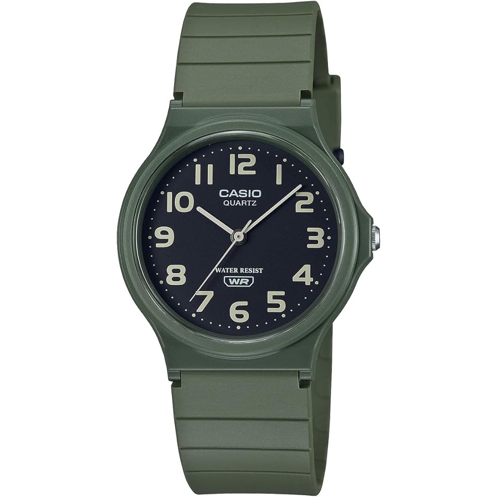 Casio MQ-24UC Women s Standard Analog Watch Olive Lightweight Slim Business Watch
Casio MQ-24UC Women s Standard Analog Watch Olive Lightweight Slim Business Watch