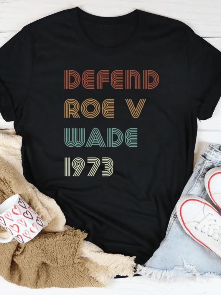 DEFEND ROE V WADE 1973 Letter Print Women T Shirt Short Sleeve O Neck Loose Women Tshirt Ladies Tee Shirt Tops Camisetas Mujer S красный
DEFEND ROE V WADE 1973 Letter Print Women T Shirt Short Sleeve O Neck Loose Women Tshirt Ladies Tee Shirt Tops Camisetas Mujer S красный