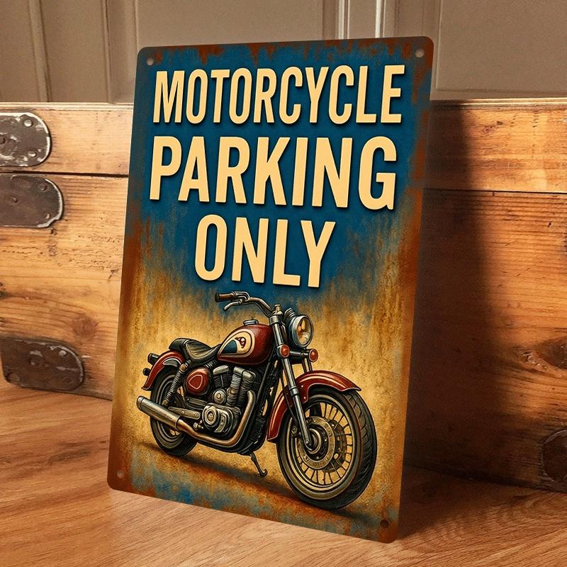 1 piece of vintage motorcycle parking sign tinplate painting, American country style bar/cafe wall decoration, metallic textured (as the picture,20x30cm)
1 piece of vintage motorcycle parking sign tinplate painting, American country style bar/cafe wall decoration, metallic textured (as the picture,20x30cm)