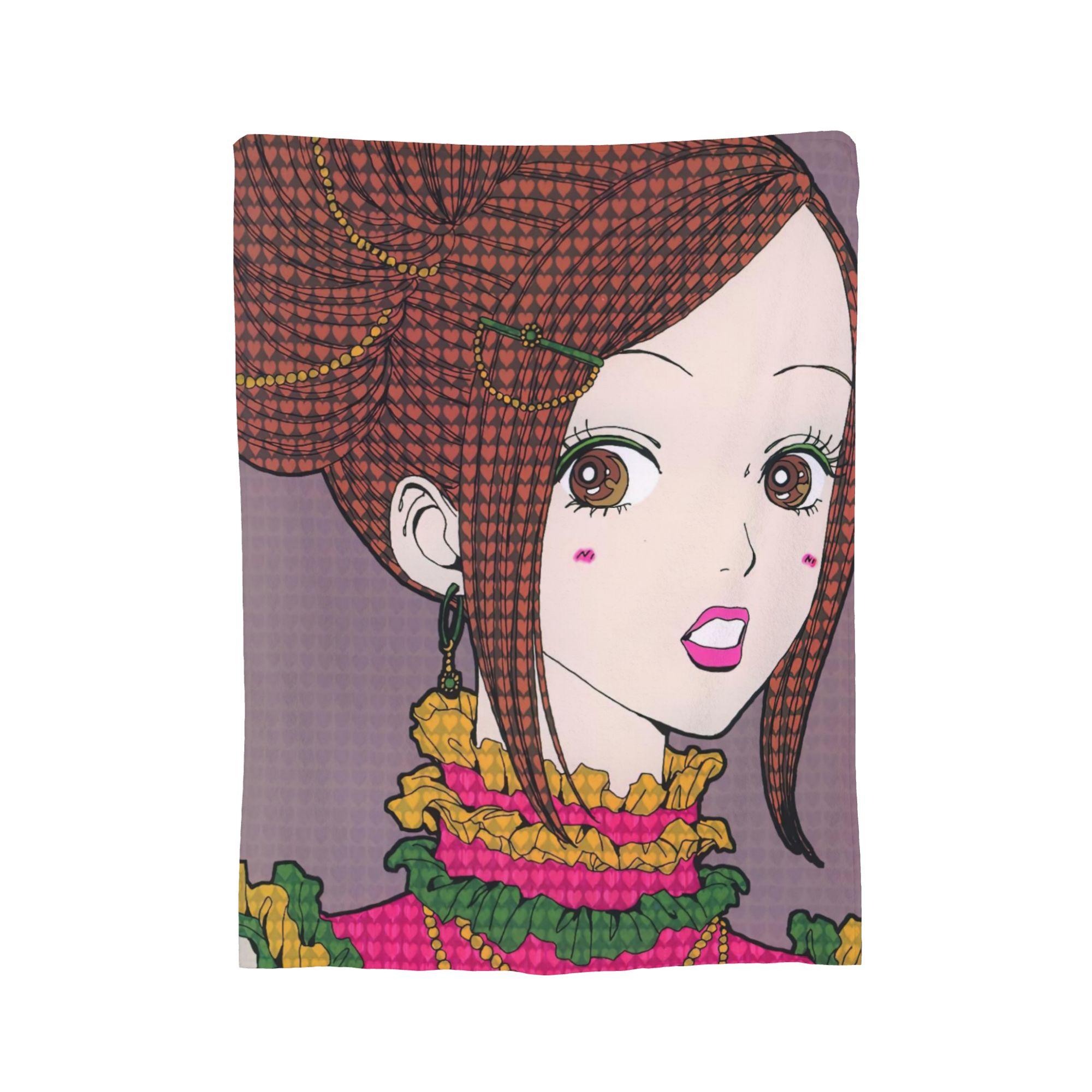 Nana Manga Art Osaki Blanket Flannel Decoration Black Stones Ultra-Soft Throw Blanket for Bedding Bedroom Rug Piece 150x180cm
Nana Manga Art Osaki Blanket Flannel Decoration Black Stones Ultra-Soft Throw Blanket for Bedding Bedroom Rug Piece 150x180cm