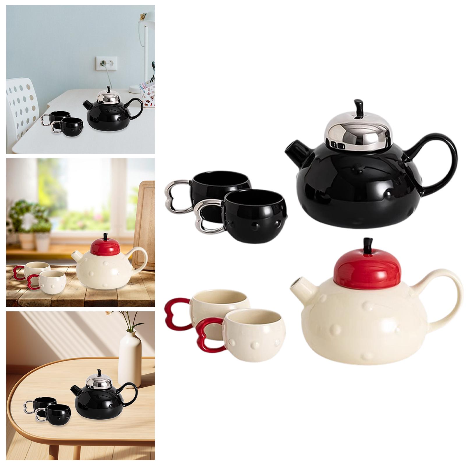 Porcelain Tea Set Cute Modern for Adults Versatile Coffee Cups Teapot and Cups for Holiday Living Room Festival Birthday Kitchen белый
Porcelain Tea Set Cute Modern for Adults Versatile Coffee Cups Teapot and Cups for Holiday Living Room Festival Birthday Kitchen белый