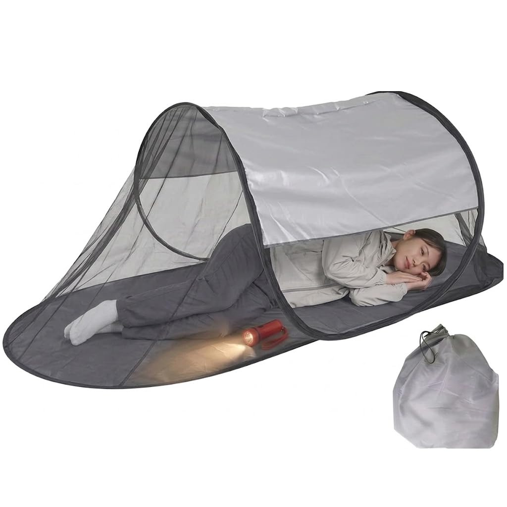Mesh Tent, Emergency Use, Pop-Up, Freestanding, Lightweight, Light-Blocking, Insect-Proof, Waterproof, 1 Person, Foldable, Shelter, Disaster Relief, O
Mesh Tent, Emergency Use, Pop-Up, Freestanding, Lightweight, Light-Blocking, Insect-Proof, Waterproof, 1 Person, Foldable, Shelter, Disaster Relief, O