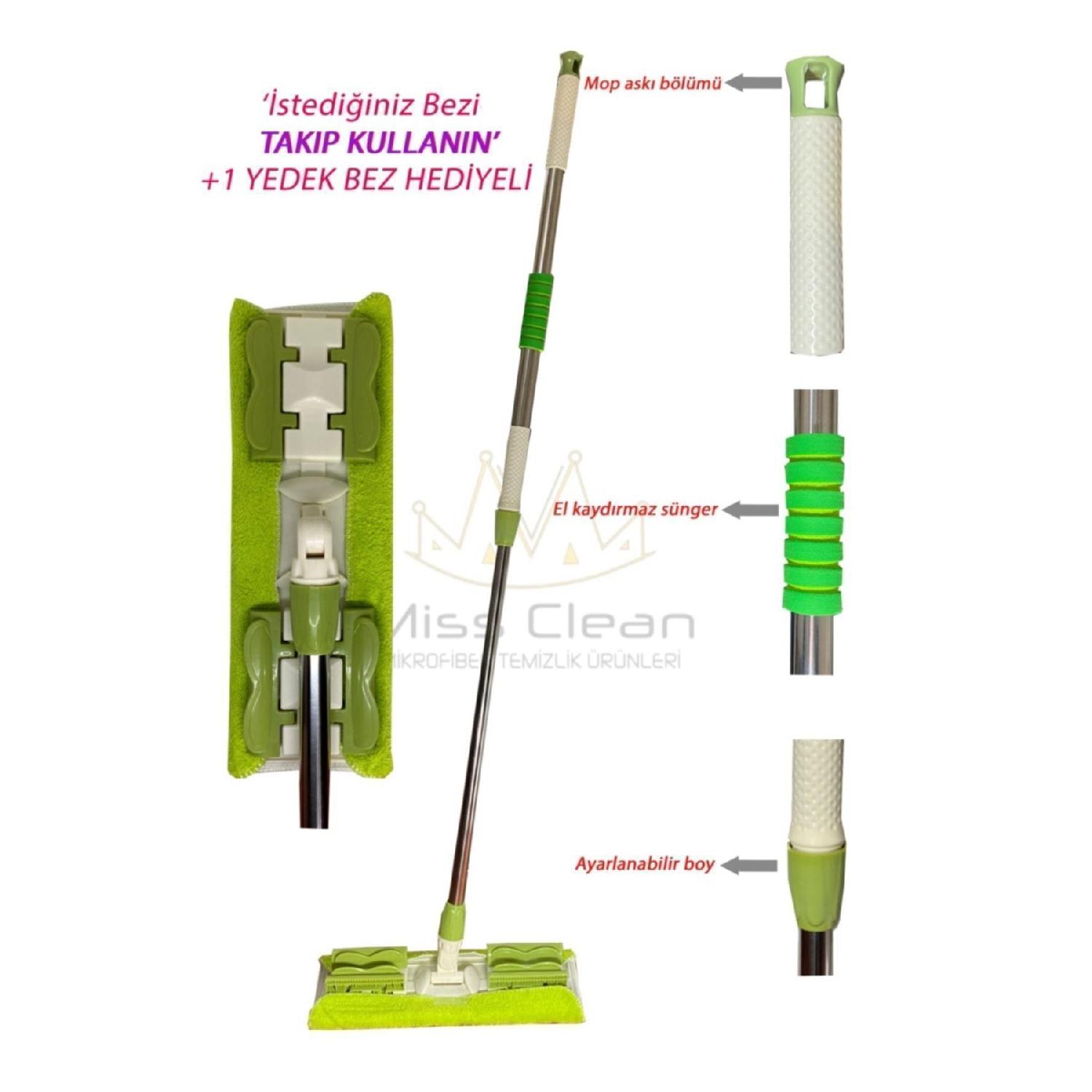 (with 1 Spare Cloth As A Gift) Floor Mop Tile Wall Surface Cleaning Microfiber Mop Mop With Pegs
(with 1 Spare Cloth As A Gift) Floor Mop Tile Wall Surface Cleaning Microfiber Mop Mop With Pegs