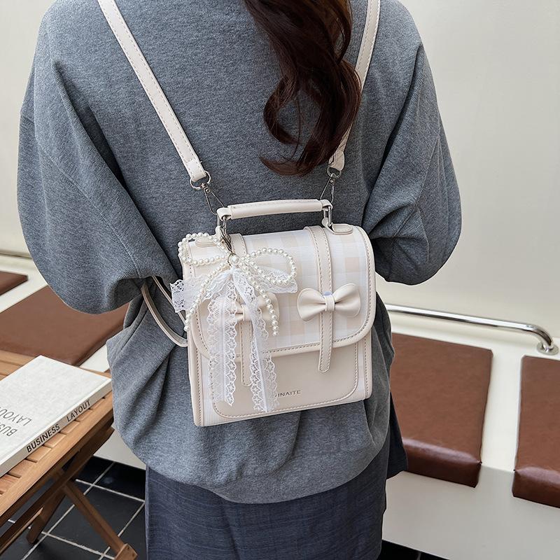 Рюкзак с бантом женский летний новый простой высокоценный на плечо
Рюкзак с бантом женский летний новый простой высокоценный на плечо