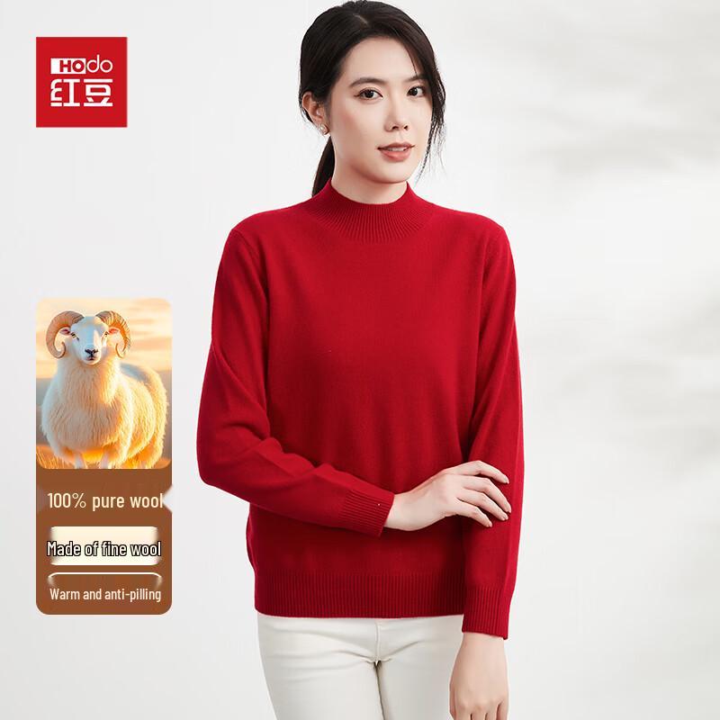 Hongdou Women s 100% Pure Wool Semi-Turtleneck Pullover Sweater XL
Hongdou Women s 100% Pure Wool Semi-Turtleneck Pullover Sweater XL
