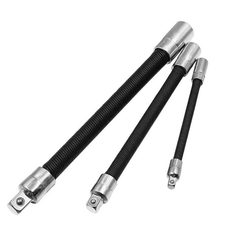 Electric Wrench Elastic Adapter Universal Soft Shaft Fast Ratchet Wrench Hand Spring Extension Rod Relay Rod Sleeve ExtensionRod A чорний
Electric Wrench Elastic Adapter Universal Soft Shaft Fast Ratchet Wrench Hand Spring Extension Rod Relay Rod Sleeve ExtensionRod A чорний