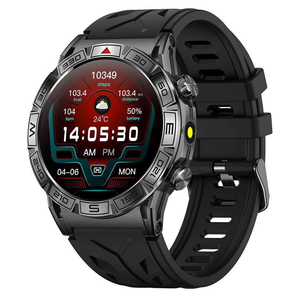 KC80 1.43 Waterproof Smart Watch Call Altitude Air Pressure Compass Heart Rate Sports Tracker
KC80 1.43 Waterproof Smart Watch Call Altitude Air Pressure Compass Heart Rate Sports Tracker