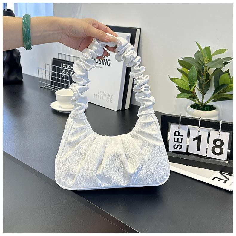 Сумка премиум-класса женская тренд 2025 новая летняя нишевый дизайн плиссированная на плечо подмышку универсальная сумка-пельмень белый
Сумка премиум-класса женская тренд 2025 новая летняя нишевый дизайн плиссированная на плечо подмышку универсальная сумка-пельмень белый