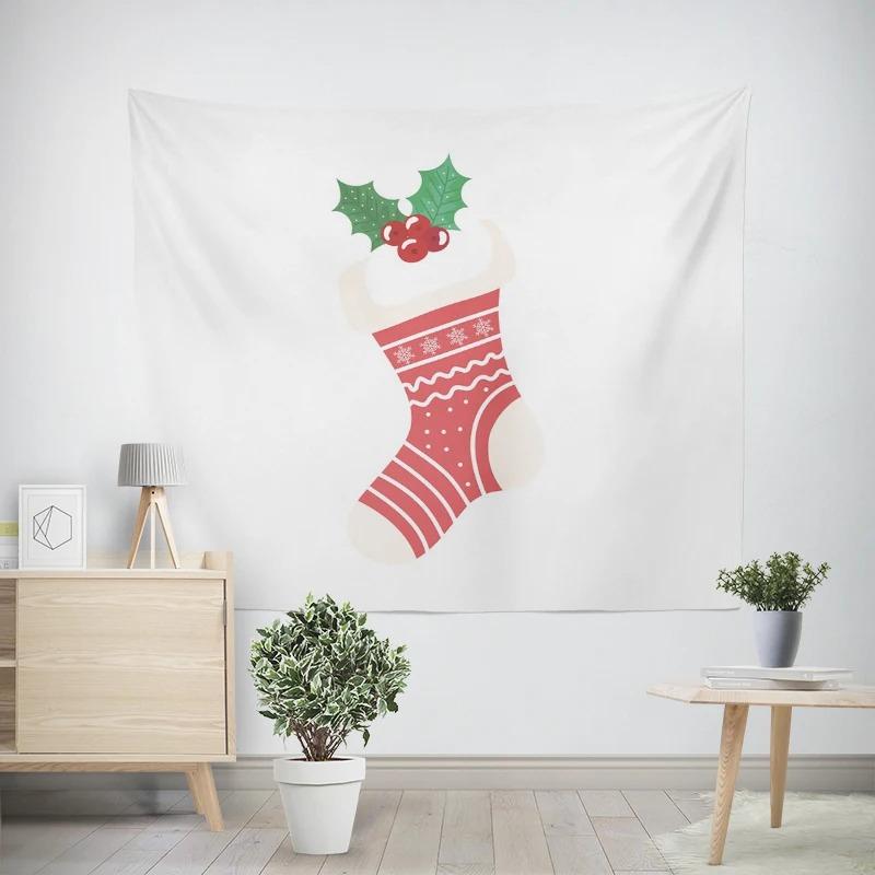 Рождественский новогодний узор носков Гостиная Спальня Декоративный гобелен 100x75cm
Рождественский новогодний узор носков Гостиная Спальня Декоративный гобелен 100x75cm