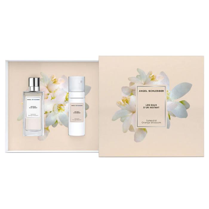 Angel Schlesser Les Eaux D un Instant Splendid Orange Blossom Eau De Toilette Spray 100ml Set 2 Pieces
Angel Schlesser Les Eaux D un Instant Splendid Orange Blossom Eau De Toilette Spray 100ml Set 2 Pieces