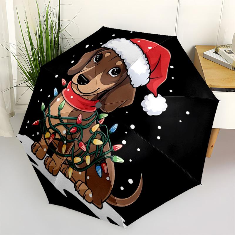 1pc Christmas Dog Automatic Folding Umbrella - Portable Collapsible Design, 8-Rib Iron Frame, Durable Fabric yy251125065
1pc Christmas Dog Automatic Folding Umbrella - Portable Collapsible Design, 8-Rib Iron Frame, Durable Fabric yy251125065
