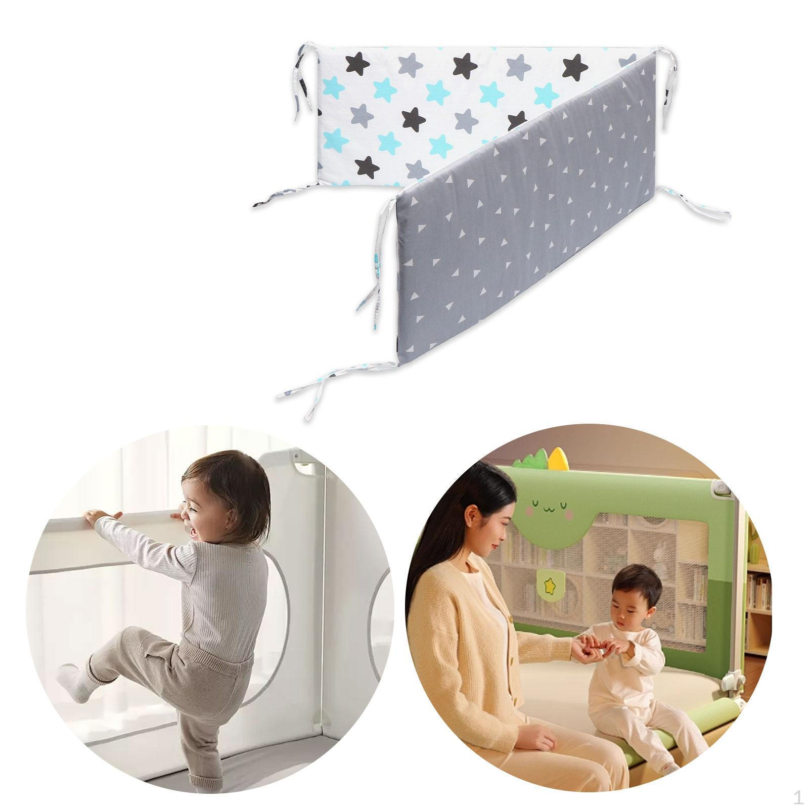 Baby Crib Liner Crash Pad Cushioned Padded for Boys Girls Bed Guard White 3 Color Star White 3 Color Star
Baby Crib Liner Crash Pad Cushioned Padded for Boys Girls Bed Guard White 3 Color Star White 3 Color Star