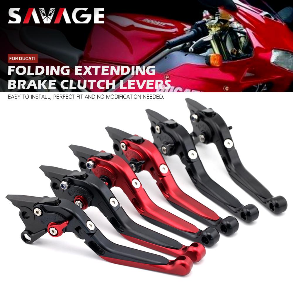 Brake Clutch Levers For DUCATI 998/996/748/S/R ST3 ST4 1000GT CNC Handles Motorcycle Accessories Adjustable Folding
Brake Clutch Levers For DUCATI 998/996/748/S/R ST3 ST4 1000GT CNC Handles Motorcycle Accessories Adjustable Folding