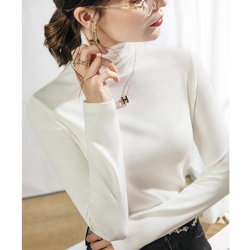 Autumn and Winter Women s Bottoming Shirt Half-high Neck Bottoming Shirt Inside Knitted Long-sleeved Top Blouse L
Autumn and Winter Women s Bottoming Shirt Half-high Neck Bottoming Shirt Inside Knitted Long-sleeved Top Blouse L