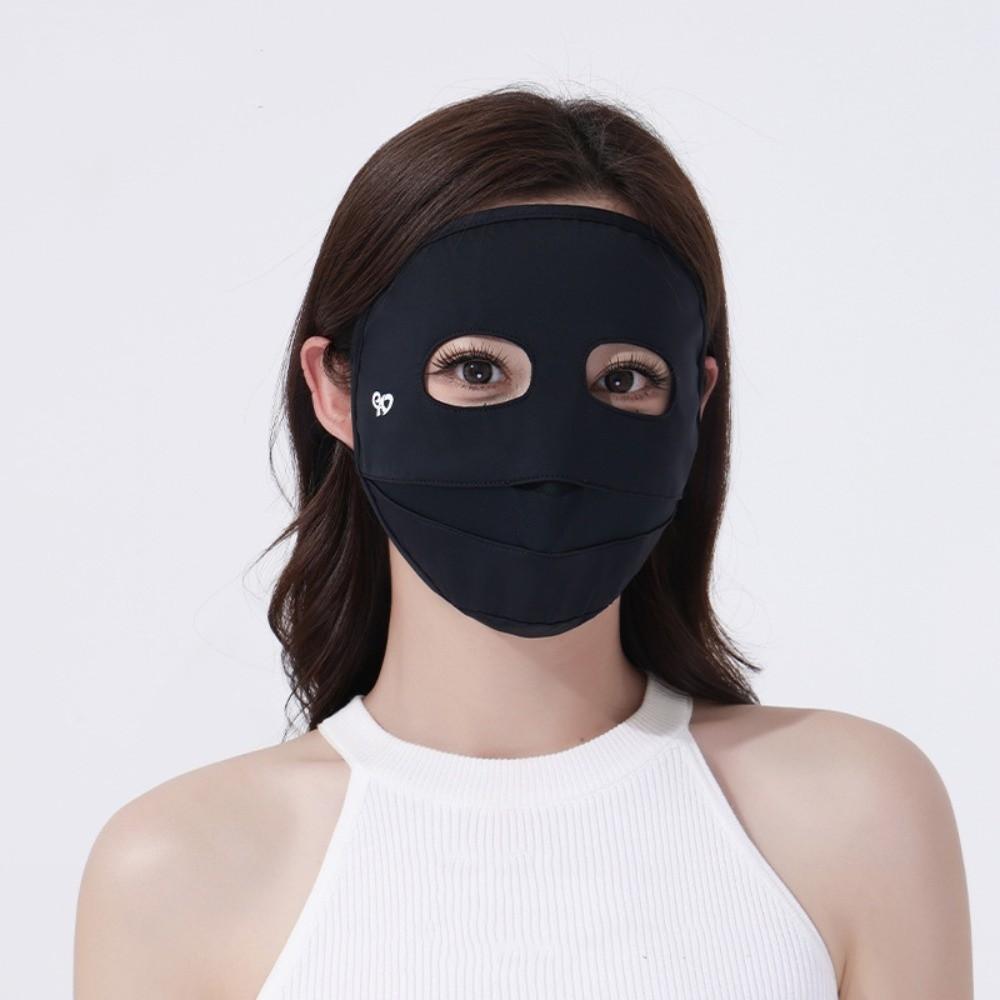 Solid Color Ice Silk Mask Breathable Sunscreen Mask New Full Face Mask Summer чёрный
Solid Color Ice Silk Mask Breathable Sunscreen Mask New Full Face Mask Summer чёрный