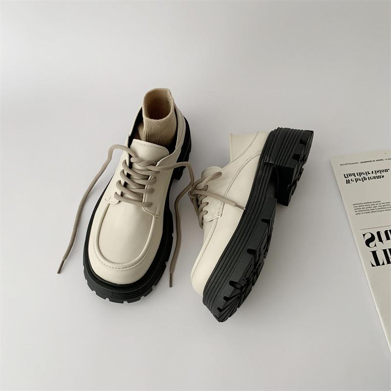 Sheepskin version~ Black British style small leather shoes for women, 2025 spring and autumn new flat-bottomed lace-up loafers, single shoes for women 35
Sheepskin version~ Black British style small leather shoes for women, 2025 spring and autumn new flat-bottomed lace-up loafers, single shoes for women 35