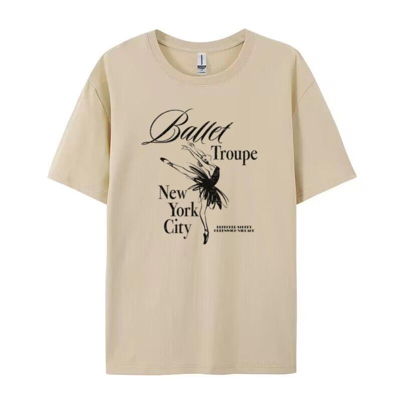 New York City Ballet Vintage TShirts Cute Aesthetic Ballerina Dancer T Shirt Women Short Sleeve Graphic Tees FeUnisex Tops Gifts 4XL
New York City Ballet Vintage TShirts Cute Aesthetic Ballerina Dancer T Shirt Women Short Sleeve Graphic Tees FeUnisex Tops Gifts 4XL