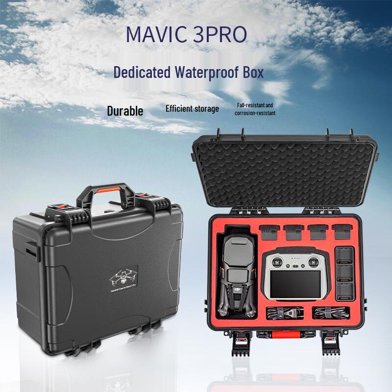 DJI Mavic 3 Pro Waterproof ABS Hard Case
DJI Mavic 3 Pro Waterproof ABS Hard Case