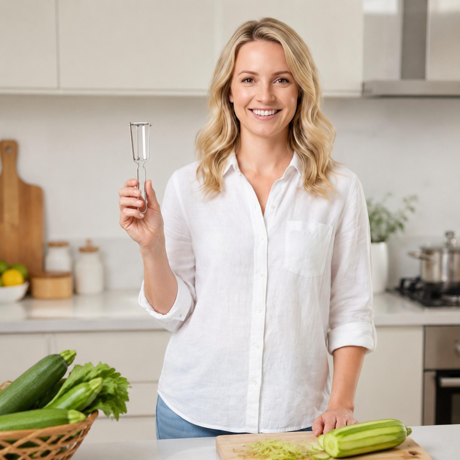 Stainless Steel Vegetable Peeler Kitchen Tool with Ergonomic Handle for Efficient Fruit and Vegetable Skin Removal one size красный
Stainless Steel Vegetable Peeler Kitchen Tool with Ergonomic Handle for Efficient Fruit and Vegetable Skin Removal one size красный