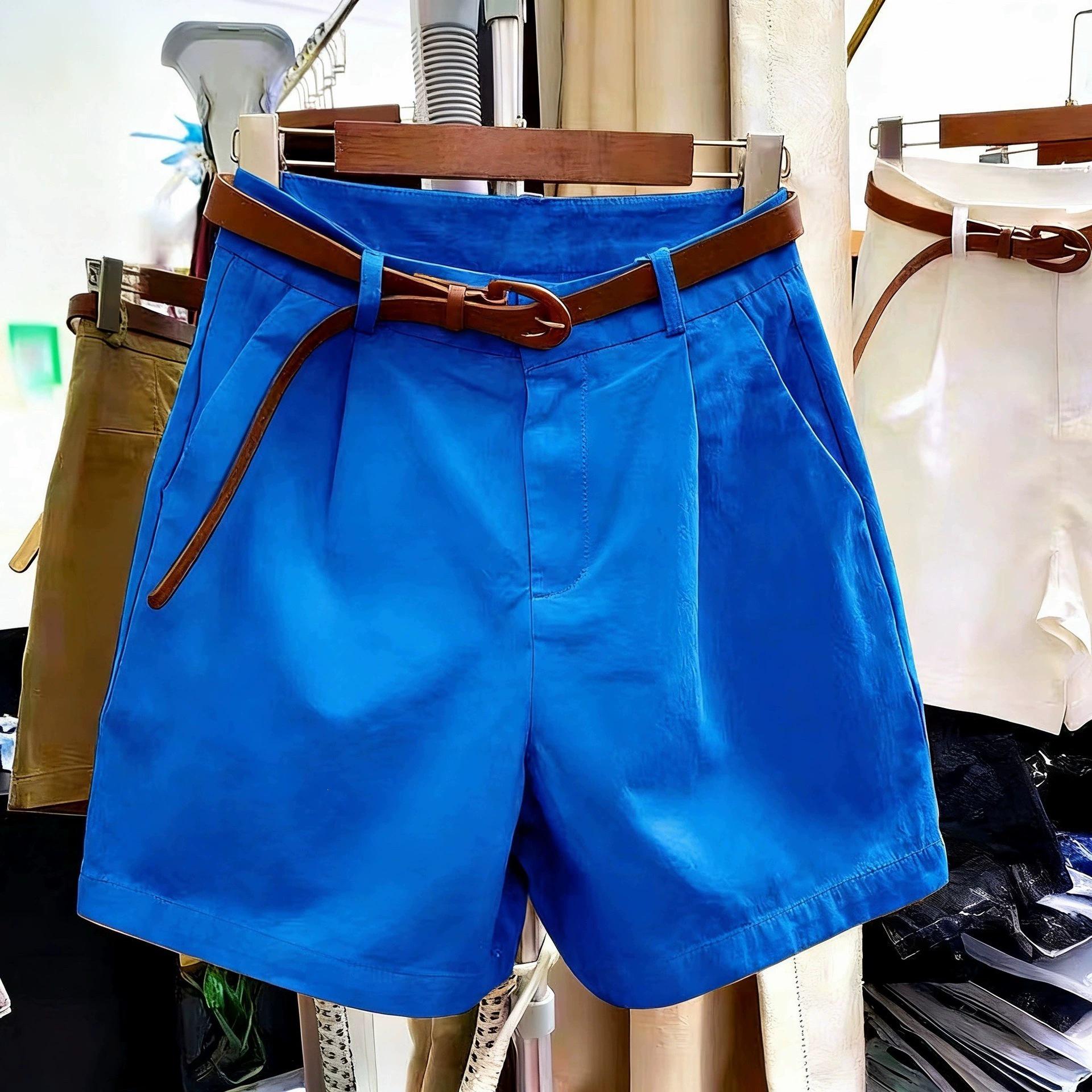 Women s Spring/Summer Wide-Leg Shorts with Belt – Five-Point, Loose, Versatile, Casual XL синій
Women s Spring/Summer Wide-Leg Shorts with Belt – Five-Point, Loose, Versatile, Casual XL синій
