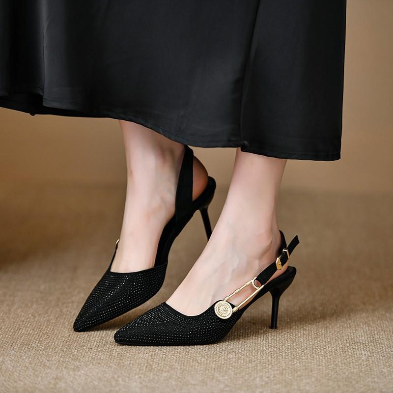 Туфли на шпильках с острым носком, женские, с пайетками, тканевая поверхность, весна и лето 2025, новые туфли-лодочки с пряжкой из одного слова, сандалии для банкета 40
Туфли на шпильках с острым носком, женские, с пайетками, тканевая поверхность, весна и лето 2025, новые туфли-лодочки с пряжкой из одного слова, сандалии для банкета 40