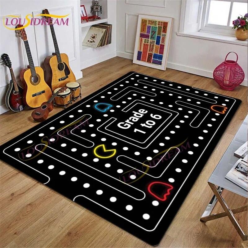 3D Arcade Fan Килимок 90-х Класична аркадна відеоігра Прямокутник Pac-Man Килимок для вітальні Спальні Дитячі килими Нековзкий килимок 40cm x 60cm
3D Arcade Fan Килимок 90-х Класична аркадна відеоігра Прямокутник Pac-Man Килимок для вітальні Спальні Дитячі килими Нековзкий килимок 40cm x 60cm