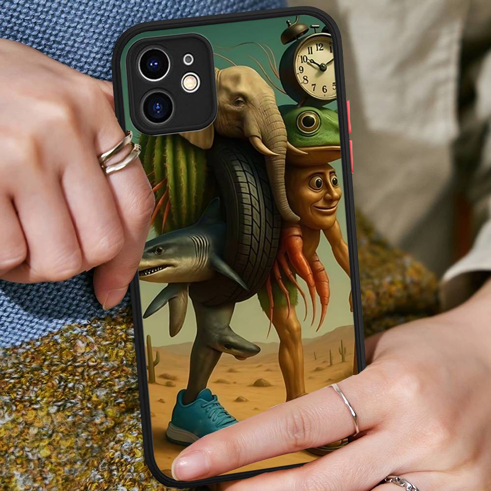 ITALIAN Brainrot Creative Animal For IPhone 11 12 13 14 15 16 Pro Max Plus Matte Translucent Phone Cover iphone 16
ITALIAN Brainrot Creative Animal For IPhone 11 12 13 14 15 16 Pro Max Plus Matte Translucent Phone Cover iphone 16