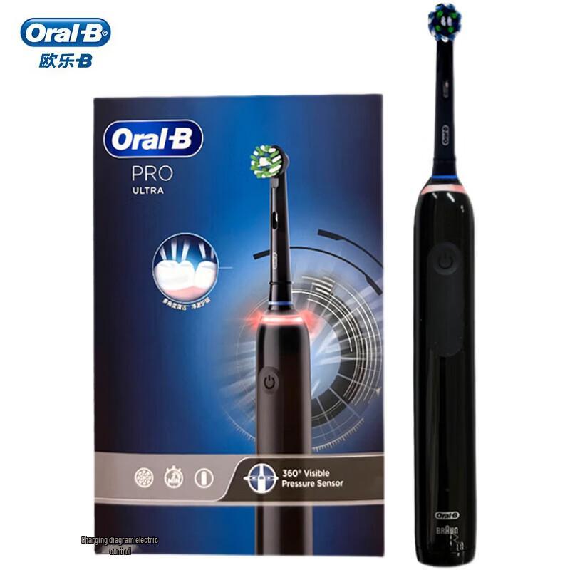 Oral-B Pro Ultra Rechargeable Electric Toothbrush CN plug (adapter included)
Oral-B Pro Ultra Rechargeable Electric Toothbrush CN plug (adapter included)