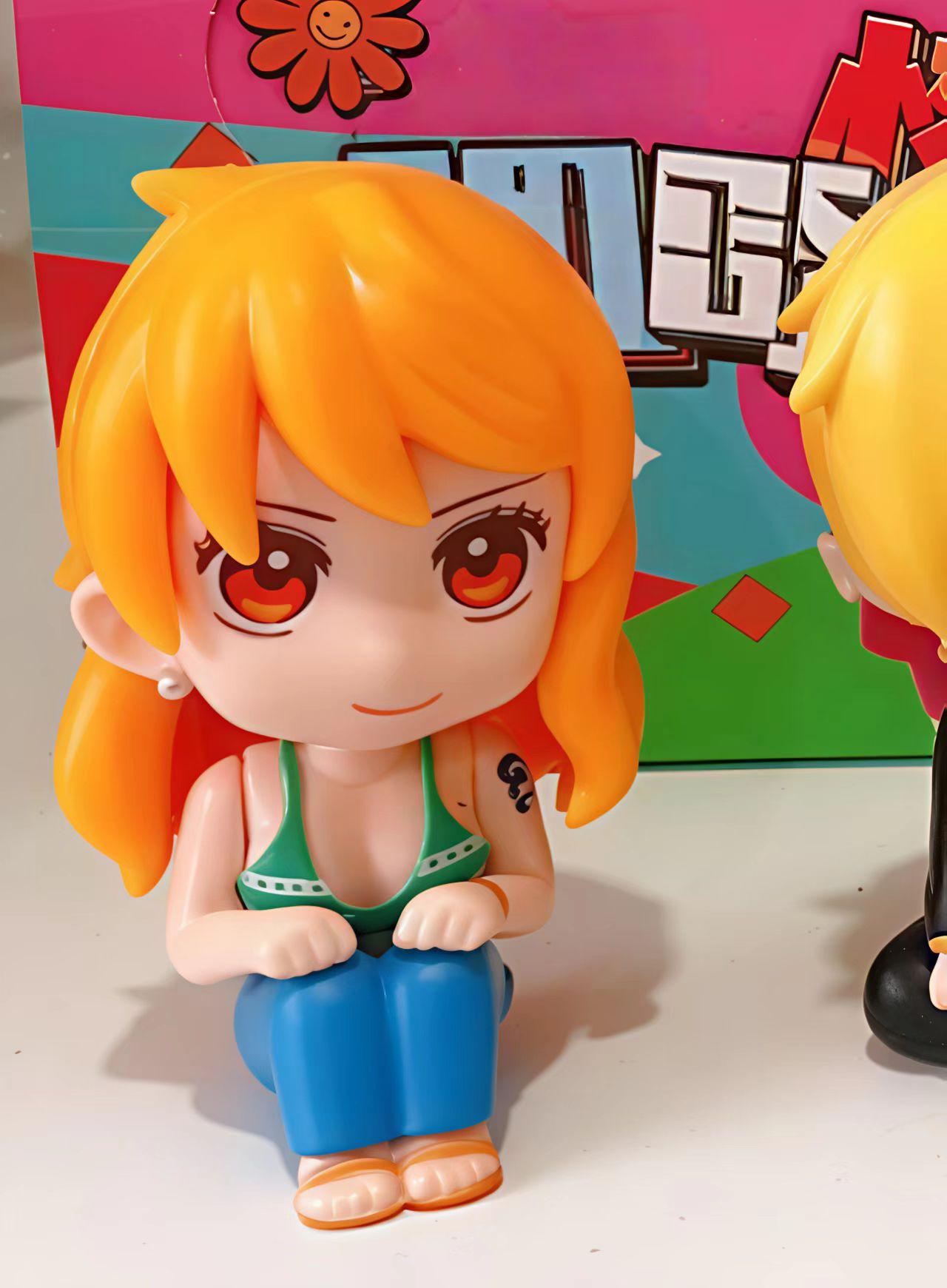 9cm One Piece Anime Figure Q Version Sitting Posture Luffy Zoro Sanji Nami Action Figure Kawaii Toys Model Collection Gift No box
9cm One Piece Anime Figure Q Version Sitting Posture Luffy Zoro Sanji Nami Action Figure Kawaii Toys Model Collection Gift No box