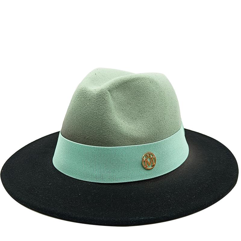 Fedora Hat Top Hat 9.5cm Wide Brim Men Women Autumn Winter Felt Jazz Hats Classic Church Fedoras Chapeau Sombrero Mujer 56-58cm
Fedora Hat Top Hat 9.5cm Wide Brim Men Women Autumn Winter Felt Jazz Hats Classic Church Fedoras Chapeau Sombrero Mujer 56-58cm